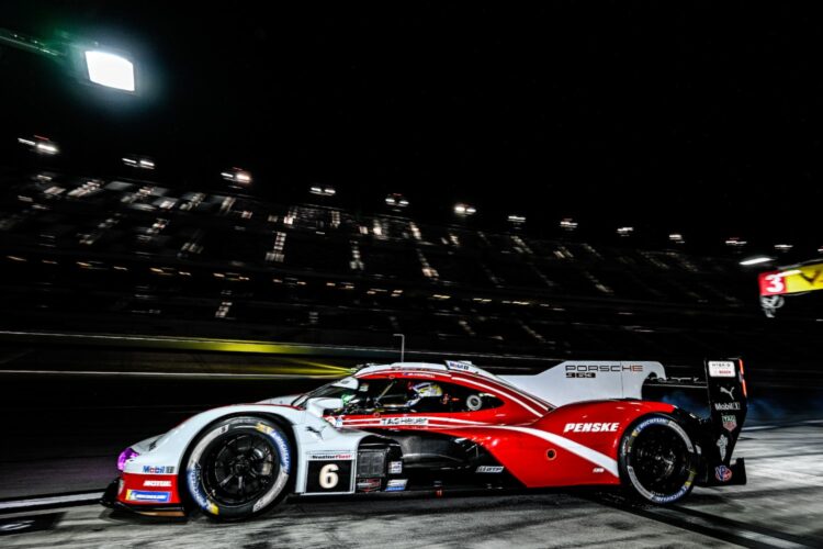 IMSA News: Vanthoor in Penske Porsche tops Saturday night session at Daytona