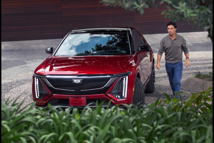 Formula 1 News: Checo Pérez Stars In First 2026 Cadillac Lyriq-V Video Ad