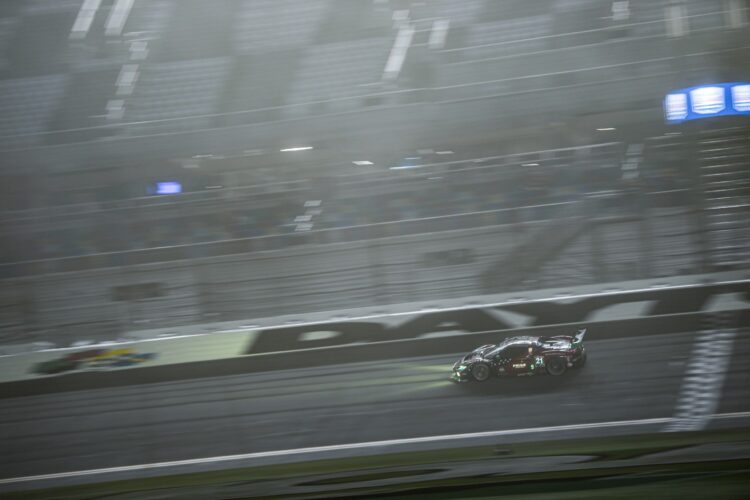 IMSA Rolex 24 Hour 15: Fog Continues to Dominate as Race Creeps Past Hour 15 Under Prolonged Caution