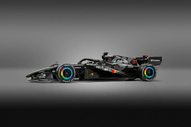 Formula 1 News: McLaren reveals stealth version of their 2026 MCL40 car