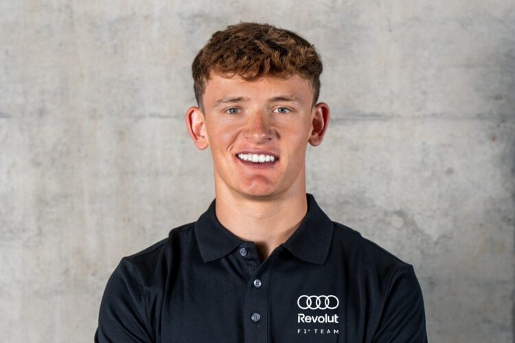 Formula 1 News: Audi Revolut F1 Team Signs British Rising Star Freddie Slater