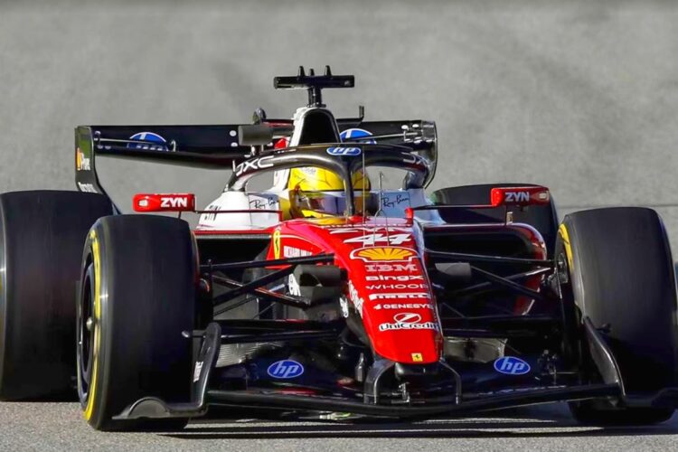 Formula 1 News: Hamilton’s Ferrari tops final day of Barcelona preseason testing