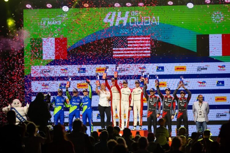 Asian Le Mans News: Crowdstrike Racing By Apr Win 4-Hour of Dubai Race 1