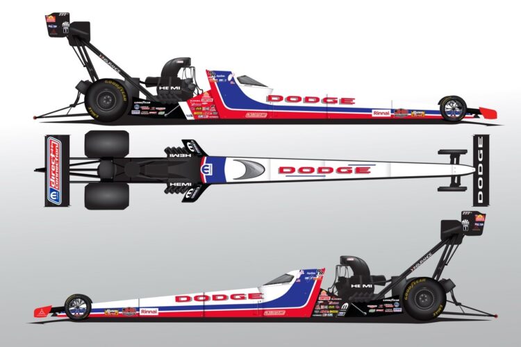 NHRA News: TSR Drivers Pruett, Hagan Share Sneak Peek of New Dodge Livery