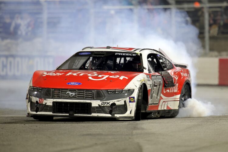 NASCAR News: Ryan Preece survives rain, sleet and snow to win Clash