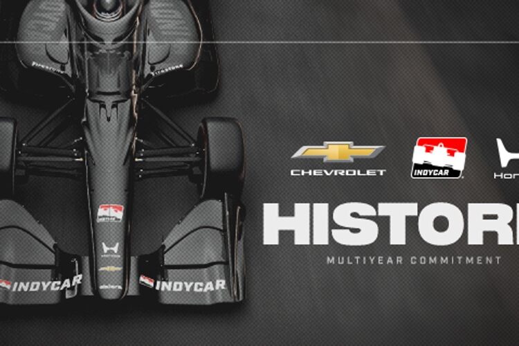 INDYCAR Announces Multiyear Commitment from Chevy & Honda