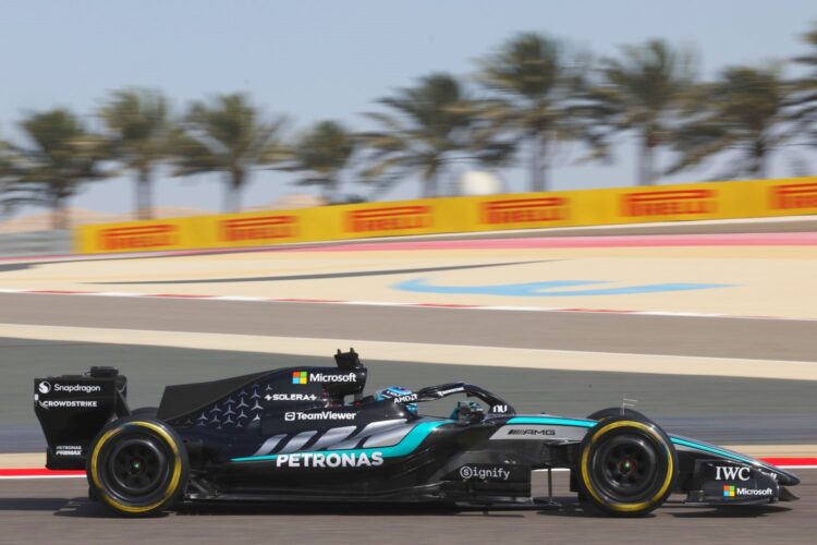 Formula 1 News: Russell tops morning times on Day 3 testing in Bahrain