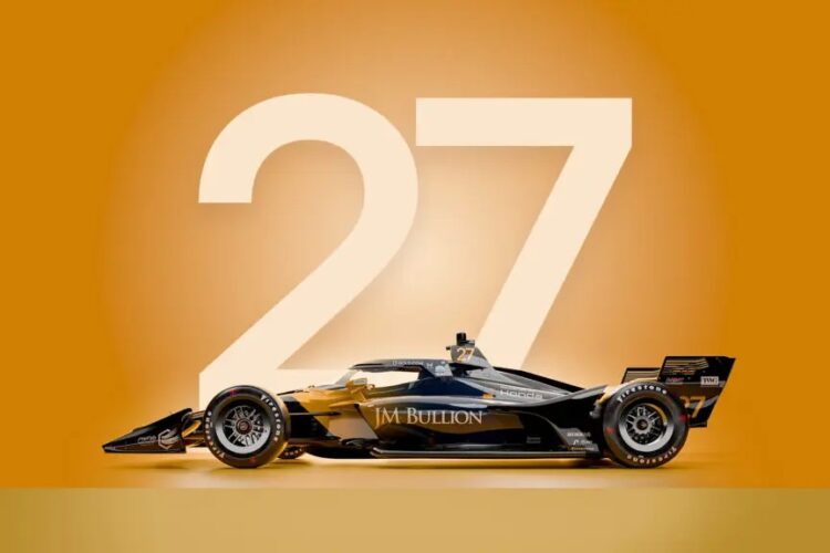 JM Bullion Returns to Andretti Global with Gold.com in Continued Partnership
