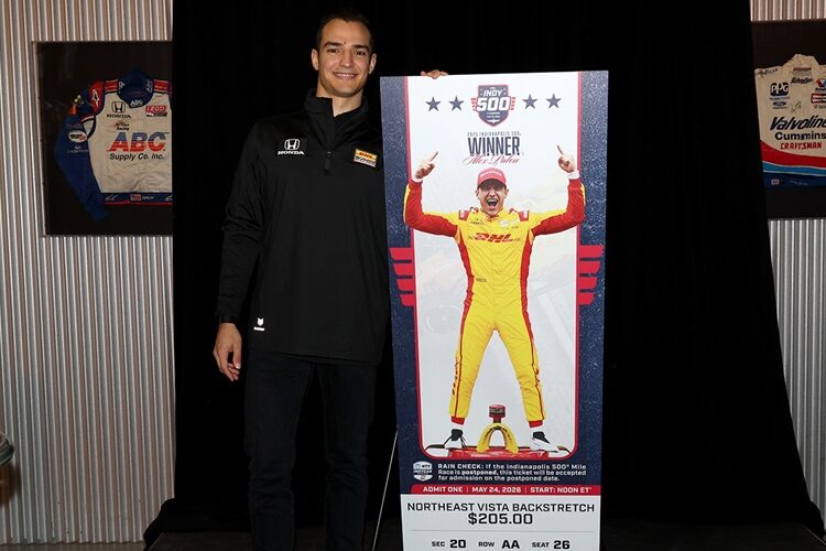 IndyCar News: Palou Unveils 110th Indianapolis 500 Ticket