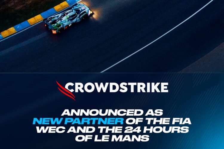 FIA WEC and 24 Hours of Le Mans announce global partnership with CrowdStrike