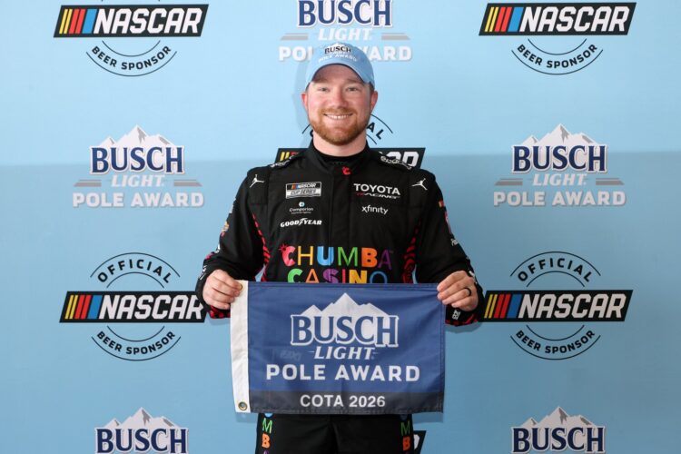NASCAR News: Reddick stays hot, wins Cup pole at COTA