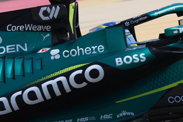 Formula 1 News: AI company Cohere Joins Aston Martin Aramco team