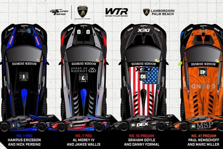 IMSA News: WTR Announces 2026 Lamborghini Super Trofeo Driver Line Up