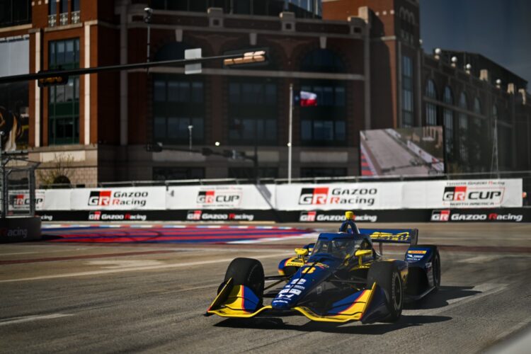 IndyCar News: Simpson tops IndyCar final race warmup in Arlington