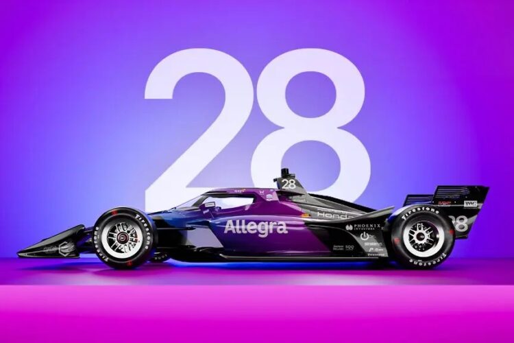 IndyCar News: Allegra Returns to Andretti Global as sponsor for Ericsson