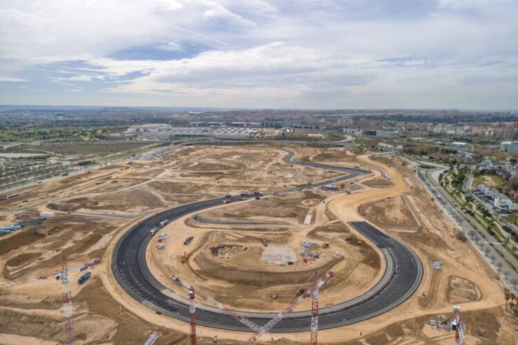 Track News: Asphalt laid for La Monumental, the most iconic corner of MADRING