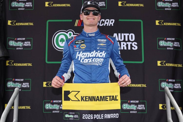 NASCAR News: Corey Day charges to NASCAR O’Reilly Auto Parts Series pole at Rockingham