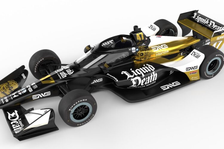 IndyCar News: Liquid Death to Sponsor Schumacher at Long Beach