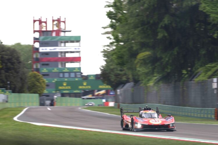 WEC News: Giovanazzi puts #51 Ferrari on pole at Imola