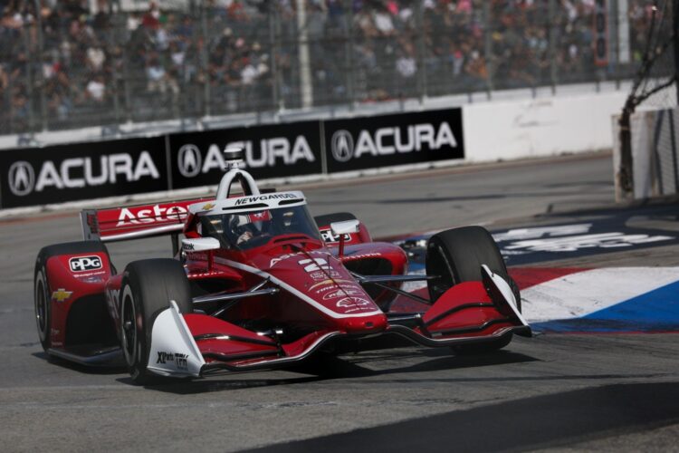 IndyCar News: Newgarden Fastest in Morning Warmup for Acura GP of Long Beach