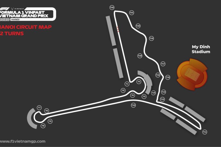 Vietnam reveals updated F1 circuit layout