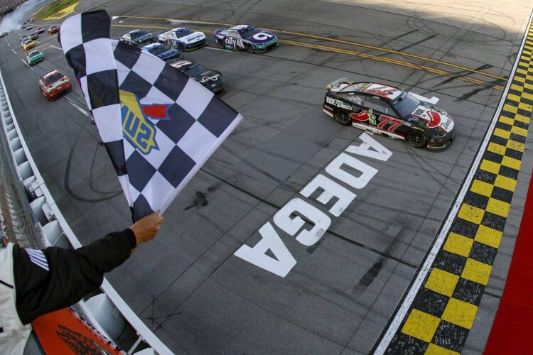 NASCAR News: Carson Hocevar wins Talladega Cup race wreckfest