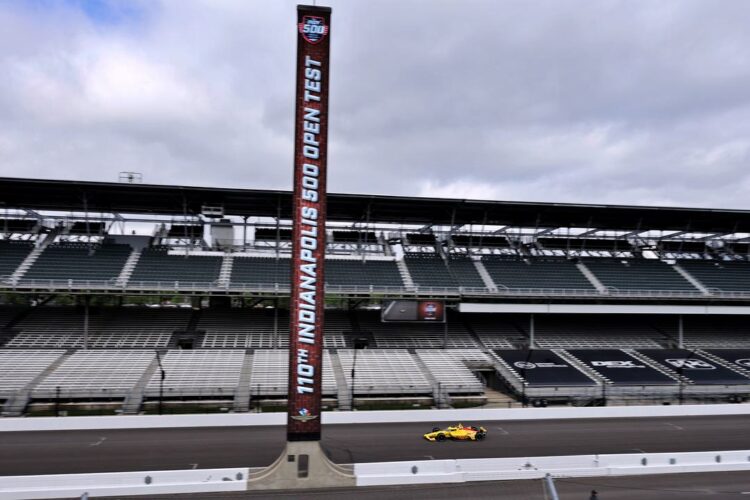 IndyCar News: IndyCar Open Testing Day 1