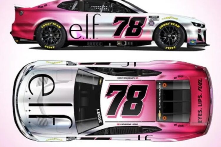 NASCAR News: Katherine Legge Returns to NASCAR Cup Series at Watkins Glen with e.l.f.