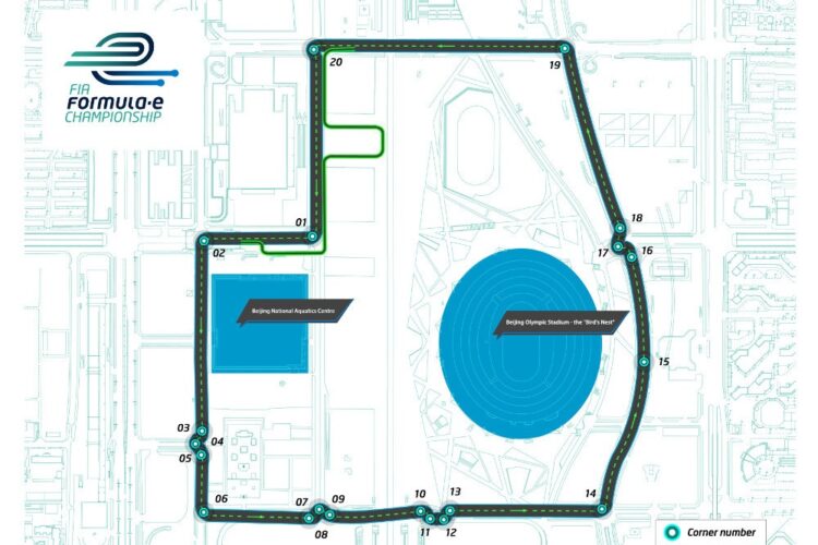 Wraps come off circuit design for Beijing Formula E GP