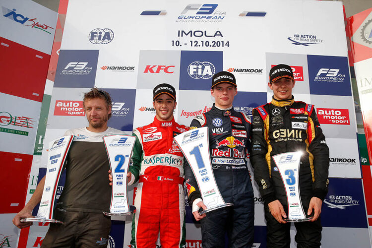 Verstappen wins, Ocon is the 2014 FIA Formula 3 European Champion