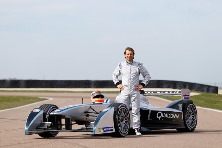 Trulli applauds new Formula E car following test drive