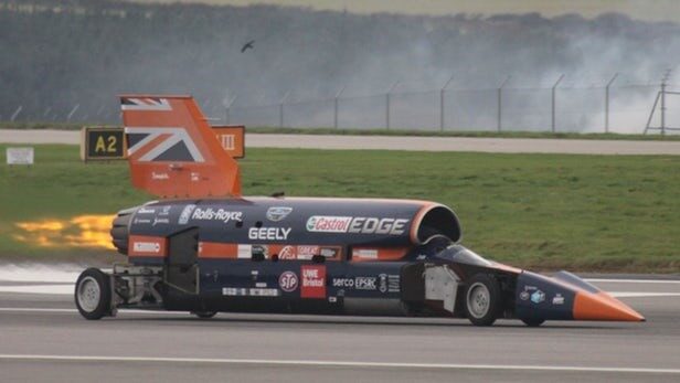 Bloodhound supersonic car project rises once more