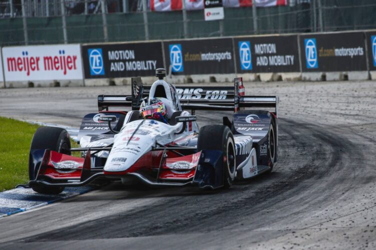 Rahal dominates Detroit GP Race 2 for sweep