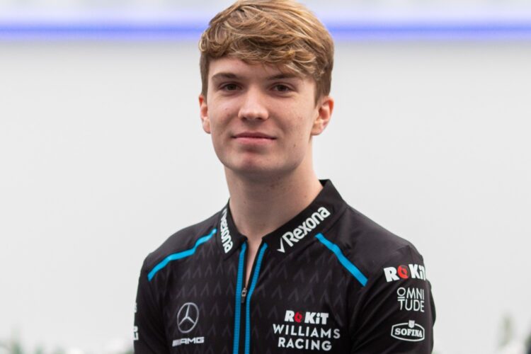 Dan Ticktum joins Williams as development driver