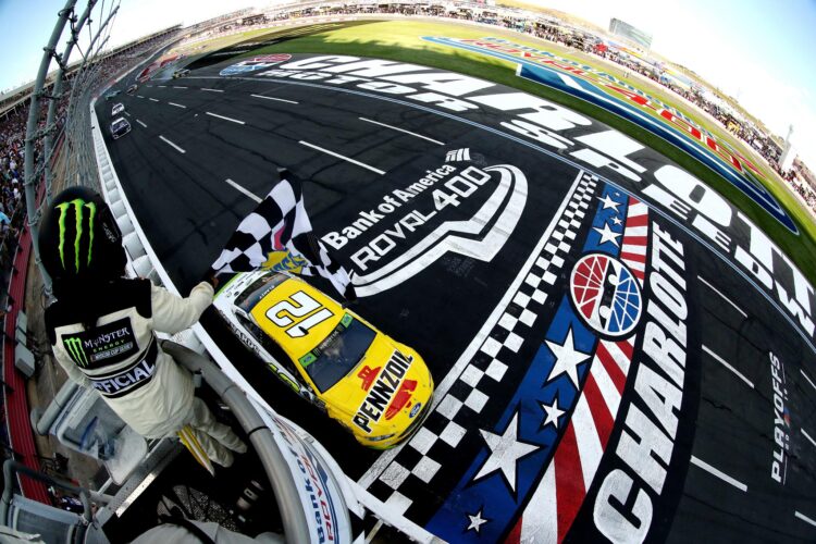 Ryan Blaney Wins as Leaders Crash at Charlotte ROVAL