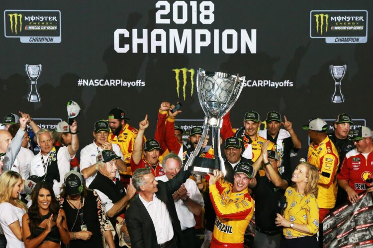 Joey Logano Wins 2018 NASCAR Cup Series Title