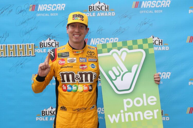 Kyle Busch Grabs Fourth Pole of the Season