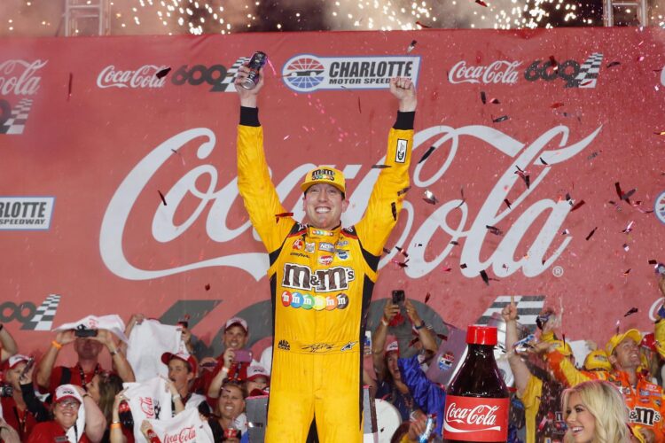 Kyle Busch Breaks Through For First Charlotte Victory