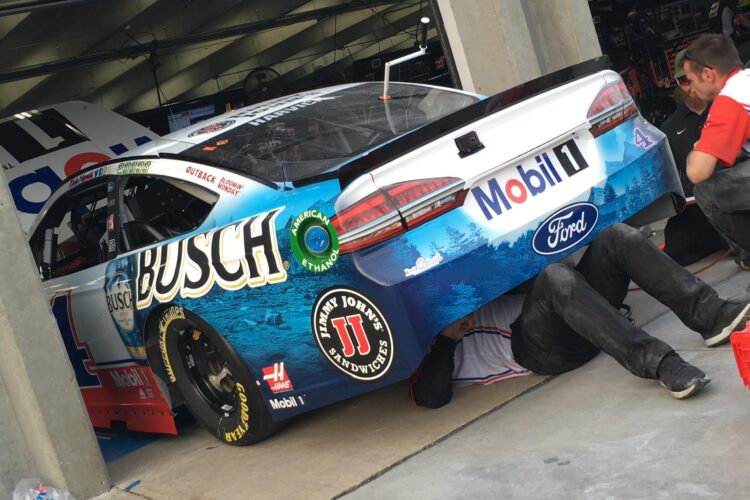 Kevin Harvick’s Car Fails Pre-Qualifying Inspection