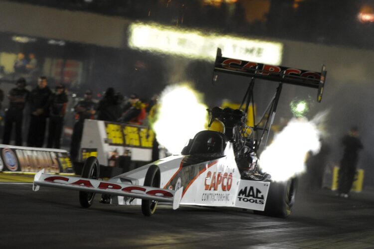 Torrence, Hagan, Anderson, Hines Lead NHRA Qualifying in Chicago