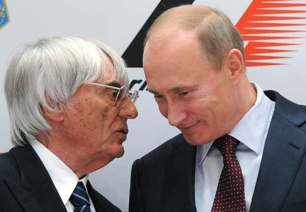 F1: Bernie Ecclestone Says He’d ‘Take A Bullet’ For ‘Putin