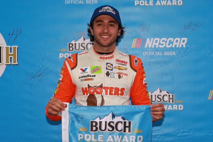 Chase Elliott Takes Daytona Cup Series Pole