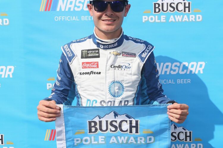 Kyle Larson Takes Dover Cup Series Pole