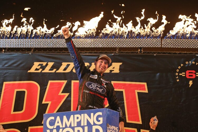 Briscoe Wins in Wild Finish at the Eldora Dirt Derby