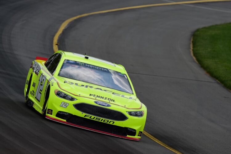 Ryan Blaney Tames Tricky Triangle For Cup Series Pole