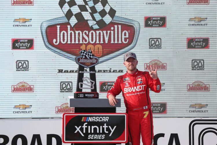 Justin Allgaier Scores Fourth Xfinity Series Victory