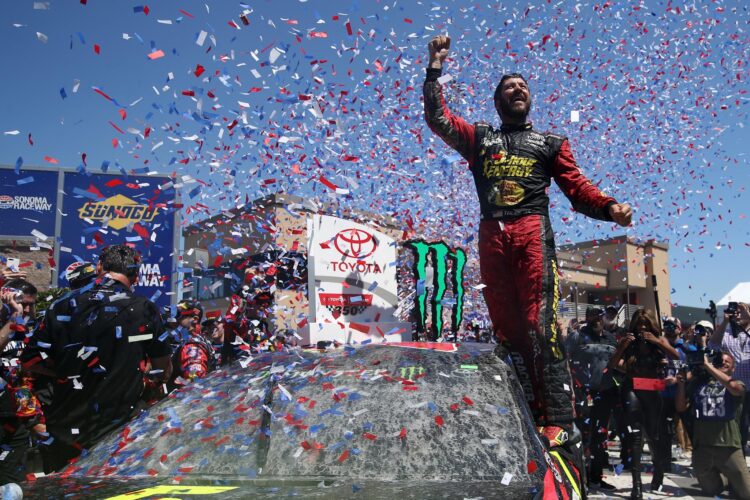 Cunning Pit Strategy Earns Sonoma Win for Truex, Jr.