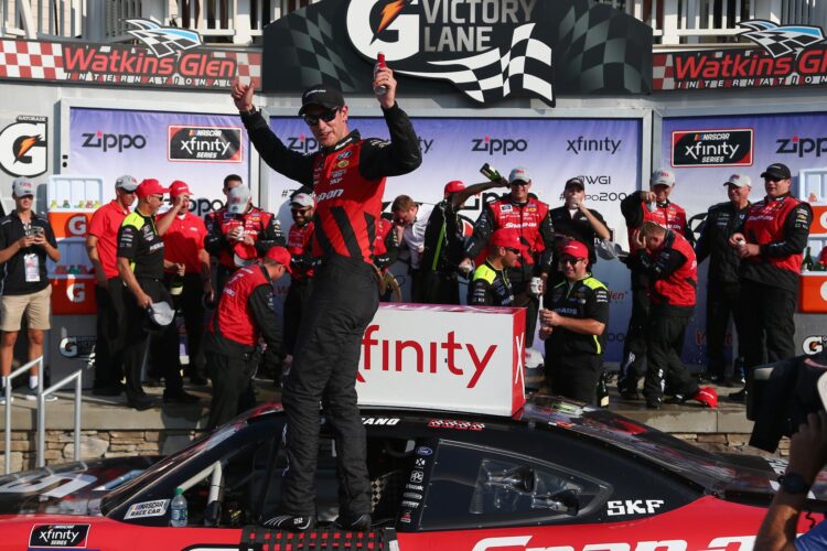 Joey Logano Tops Watkins Glen Xfinity Race