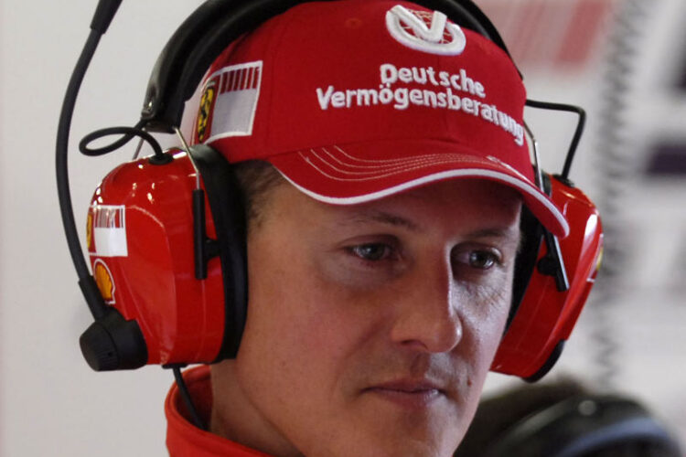 Schumacher shows he has lost none of his speed