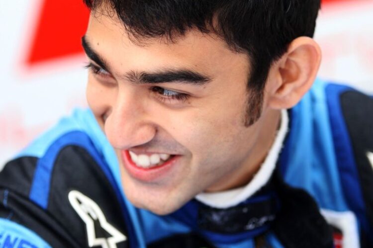 Armaan Ebrahim returns to Formula Two